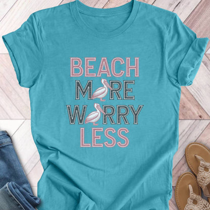 Beach More Pelican T-Shirt
