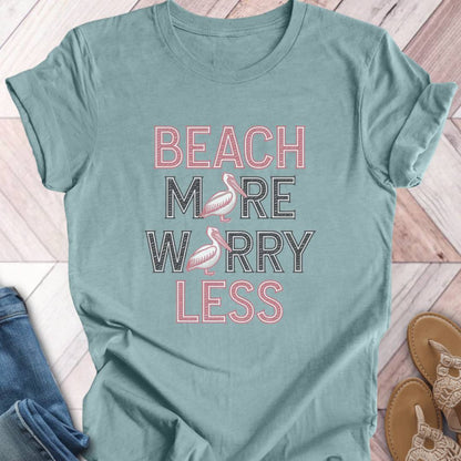 Beach More Pelican T-Shirt