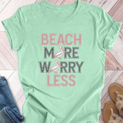 Beach More Pelican T-Shirt