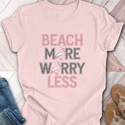 Beach More Pelican T-Shirt