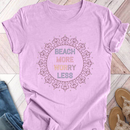 Beach More Mandala T-Shirt
