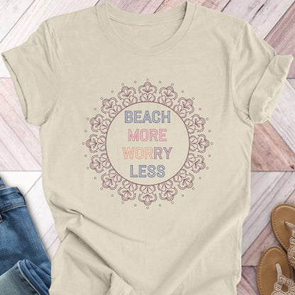 Beach More Mandala T-Shirt