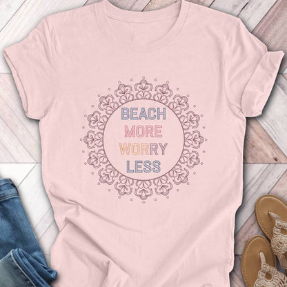 Beach More Mandala T-Shirt