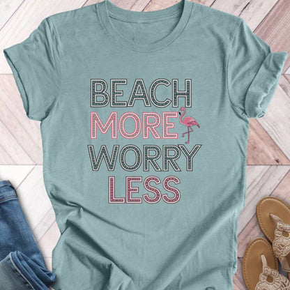 Beach More Flamingo T-Shirt