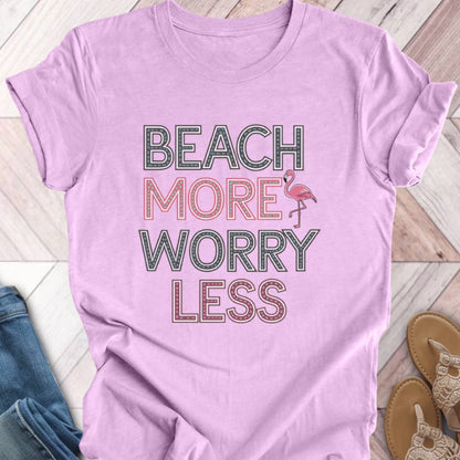 Beach More Flamingo T-Shirt