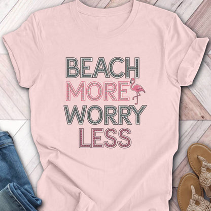 Beach More Flamingo T-Shirt