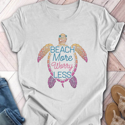 Beach More Turtle T-Shirt