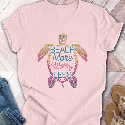 Beach More Turtle T-Shirt