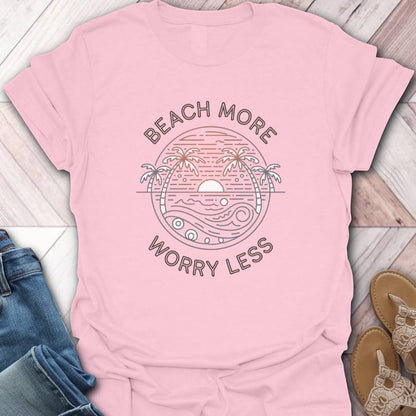 Beach More Palm Trees T-Shirt