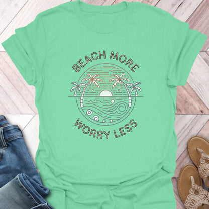 Beach More Palm Trees T-Shirt