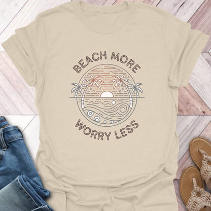 Beach More Palm Trees T-Shirt