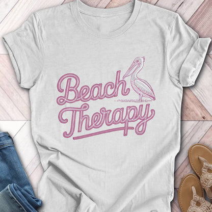Beach Therapy Pelican T-Shirt