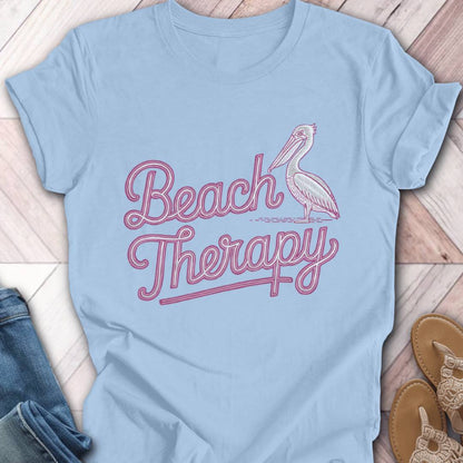 Beach Therapy Pelican T-Shirt