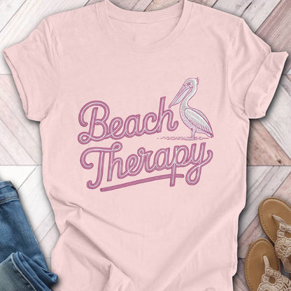 Beach Therapy Pelican T-Shirt