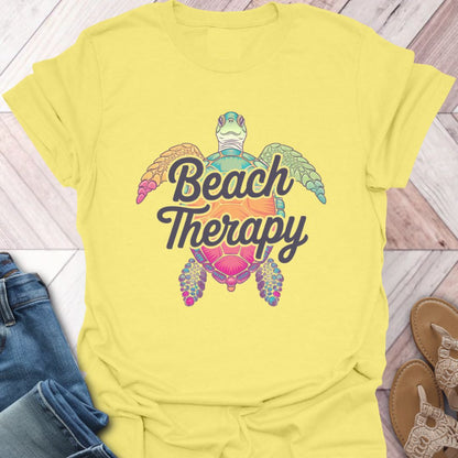Beach Therapy Turtle T-Shirt