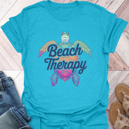 Beach Therapy Turtle T-Shirt
