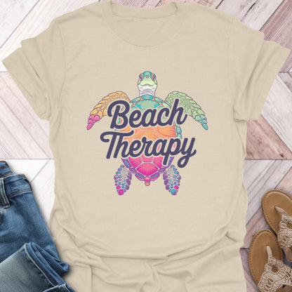 Beach Therapy Turtle T-Shirt
