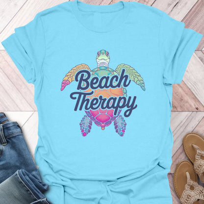 Beach Therapy Turtle T-Shirt