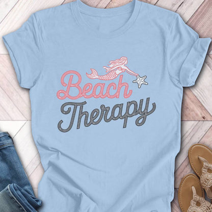 Beach Therapy Mermaid T-Shirt
