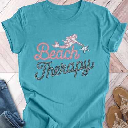 Beach Therapy Mermaid T-Shirt
