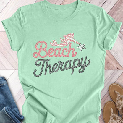 Beach Therapy Mermaid T-Shirt