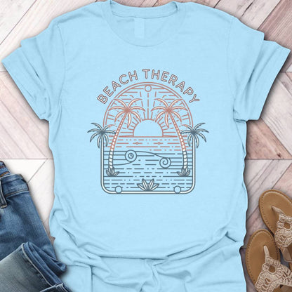 Beach Therapy Tiki T-Shirt