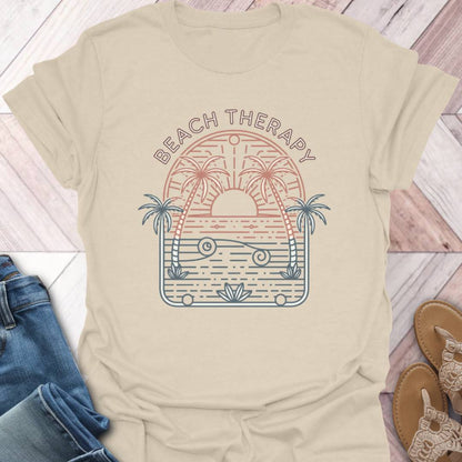 Beach Therapy Tiki T-Shirt