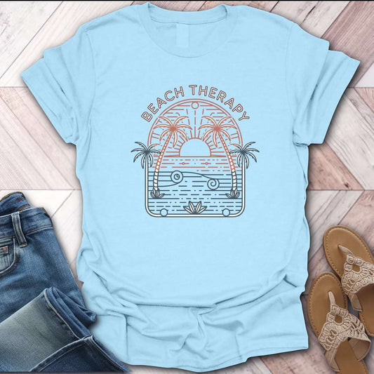 Beach Therapy Tiki T-Shirt