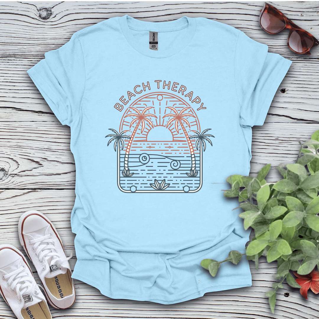 Beach Therapy Tiki T-Shirt