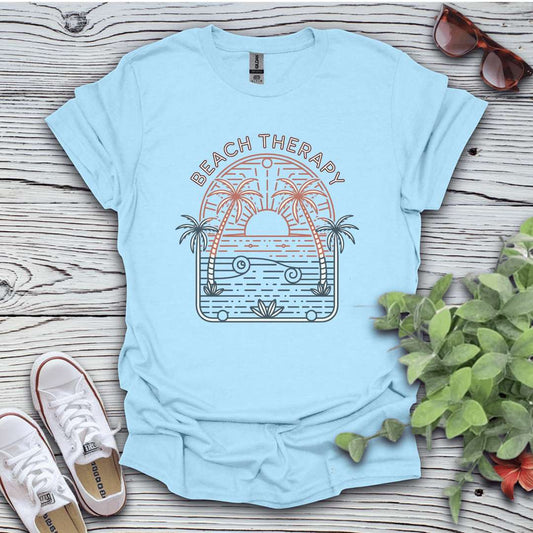 Beach Therapy Tiki T-Shirt