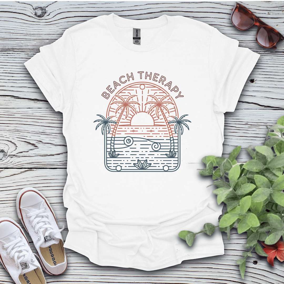 Beach Therapy Tiki T-Shirt