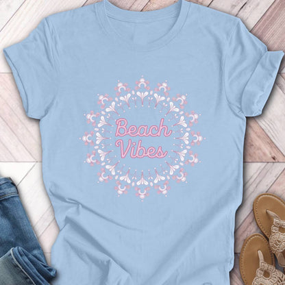 Beach Vibes Mandala T-Shirt