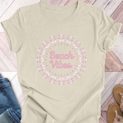 Beach Vibes Mandala T-Shirt