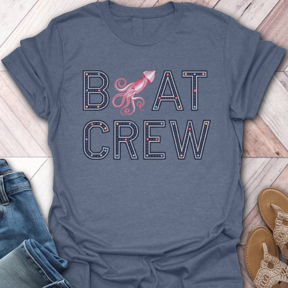 Boat Crew Squid Squad T-Shirt