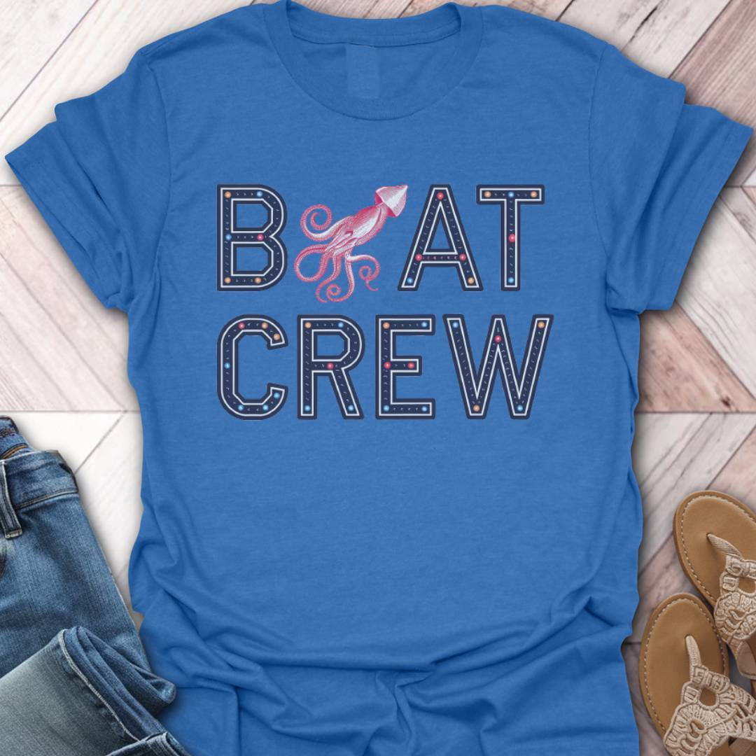 Boat Crew Squid Squad T-Shirt