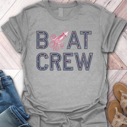 Boat Crew Squid Squad T-Shirt