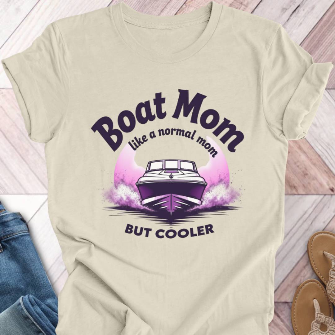 Speed Boat Mom T-Shirt