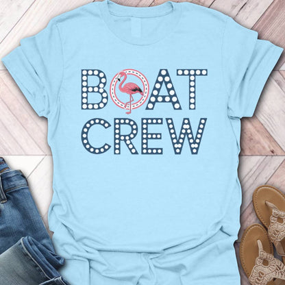 Boat Crew Flamingo T-Shirt