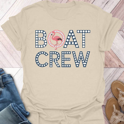 Boat Crew Flamingo T-Shirt