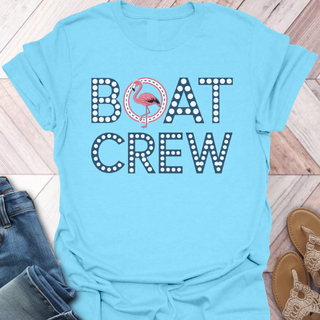 Boat Crew Flamingo T-Shirt