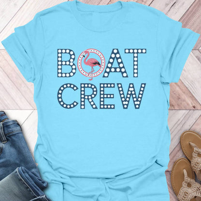 Boat Crew Flamingo T-Shirt