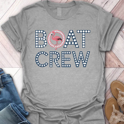 Boat Crew Flamingo T-Shirt