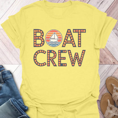 Boat Crew Sailboat T-Shirt