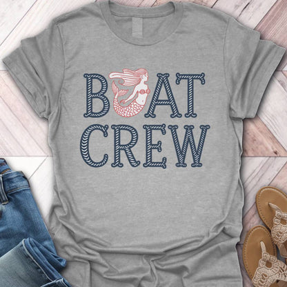 Boat Crew Mermaid T-Shirt