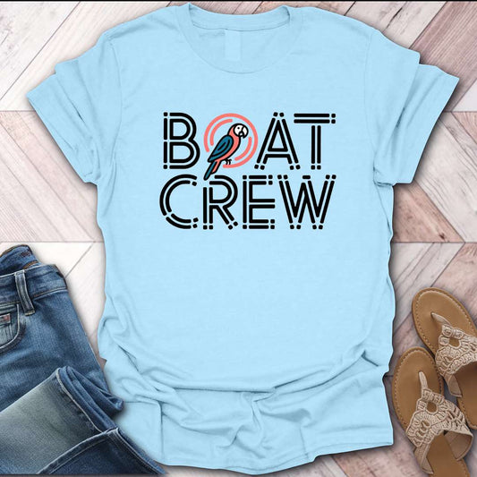 Boat Crew Parrot Party T-Shirt