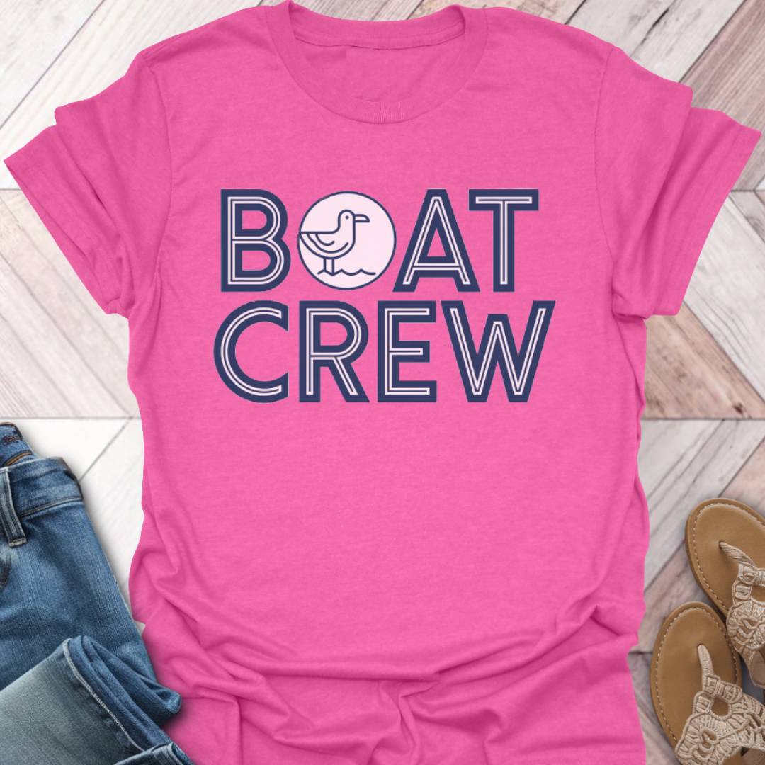 Boat Crew Seagull T-Shirt