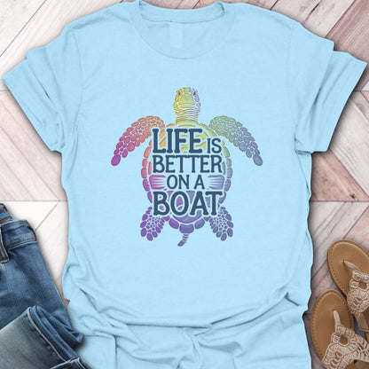 Boat Life Turtle T-Shirt