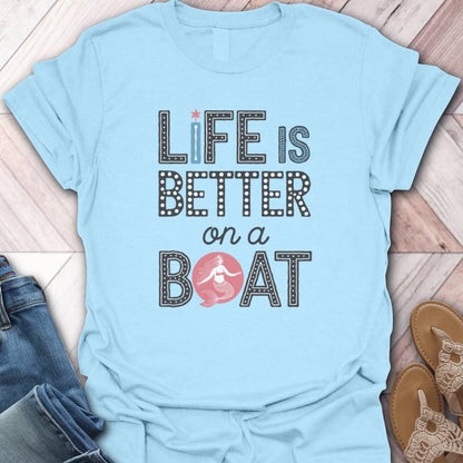Boat Life Mermaid T-Shirt