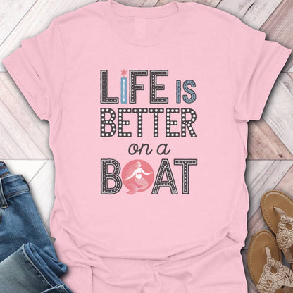 Boat Life Mermaid T-Shirt
