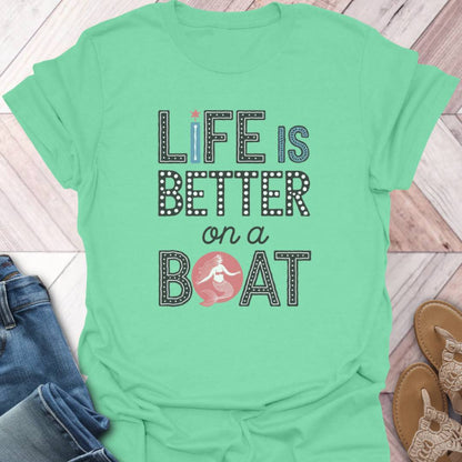 Boat Life Mermaid T-Shirt